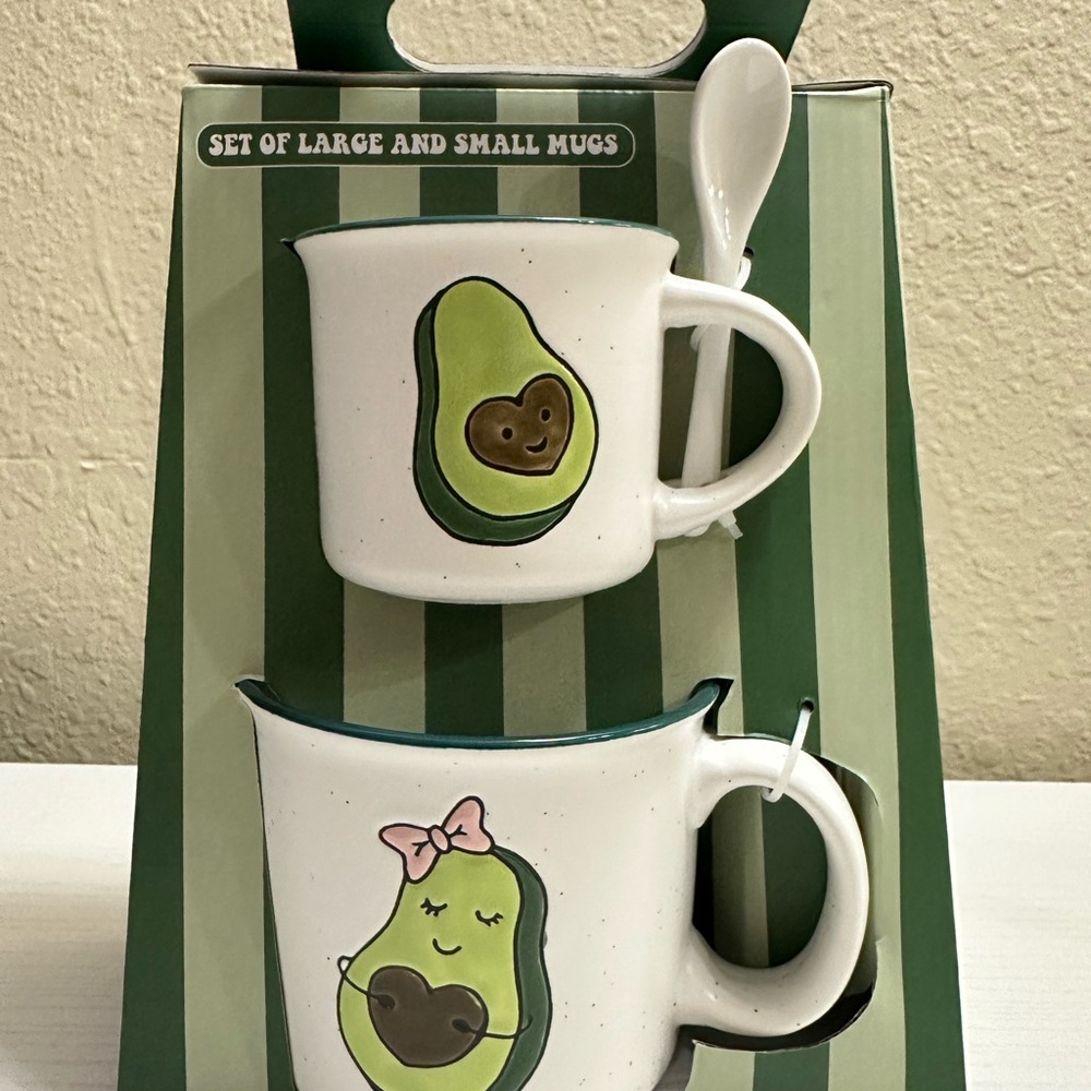 Coffe mug avocado
